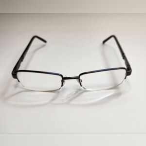 Foster Grant Glasses Readers LO0815 Carlos Gun 54 19 145 Pd58 5 +2.00 Frame